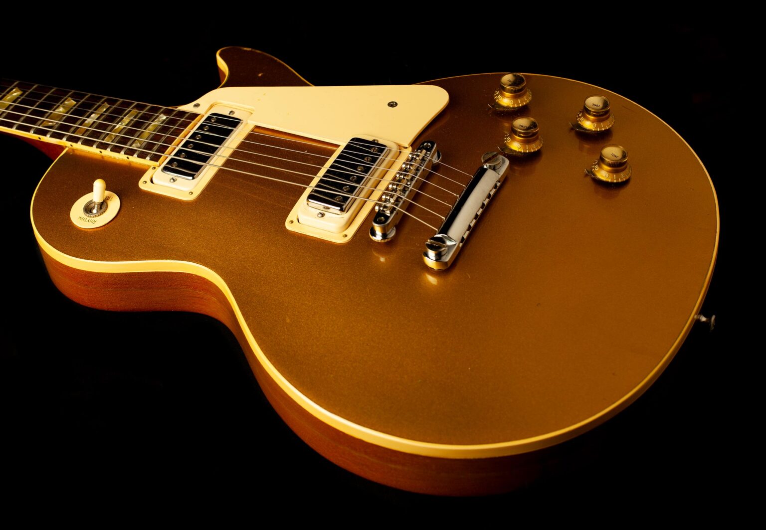 Gibson Les Paul Deluxe Goldtop 1973 - Image 6