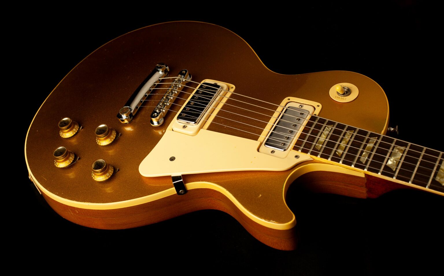 Gibson Les Paul Deluxe Goldtop 1973 - Image 7