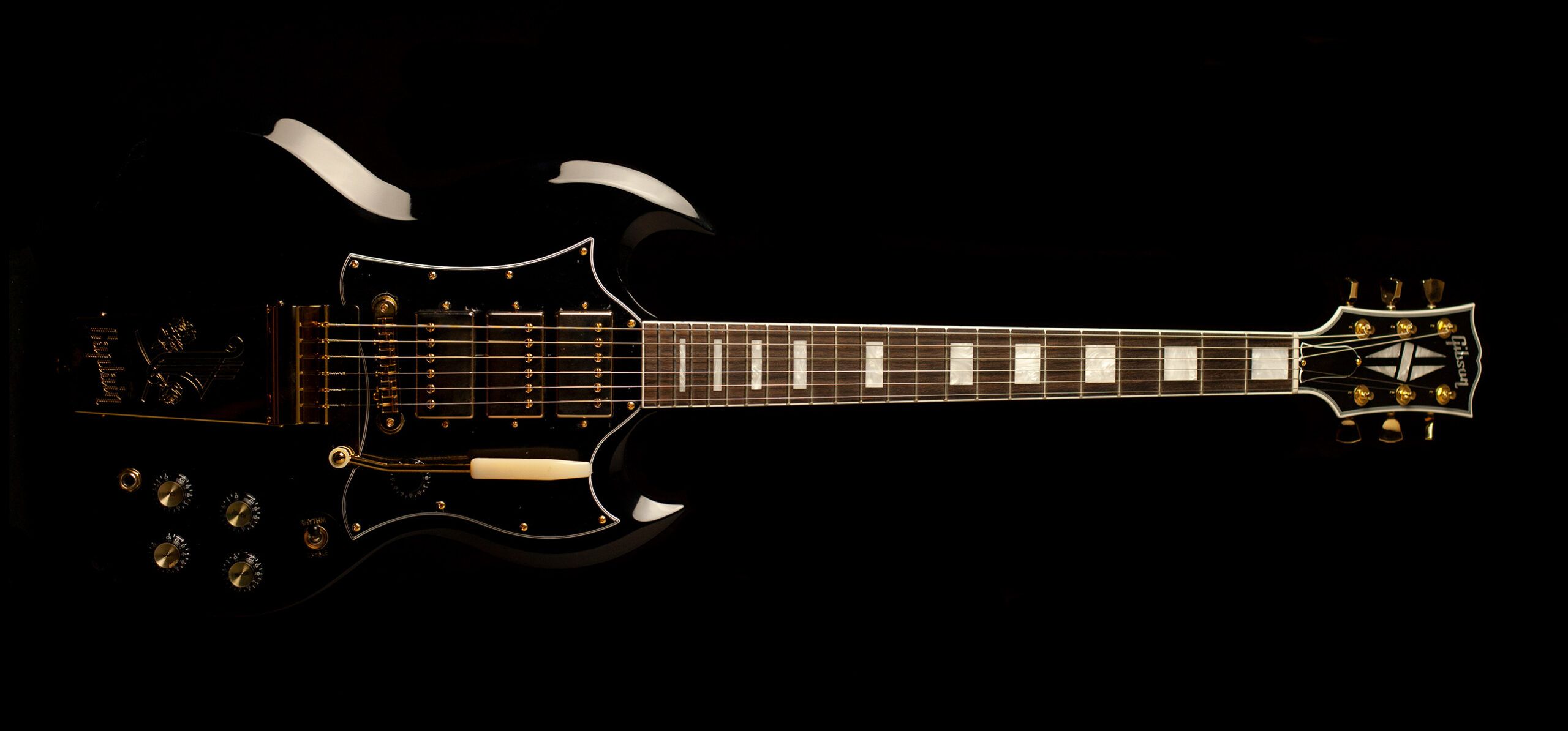 Gibson SG Kirk Douglas Signature Ebony - Gitarren Total