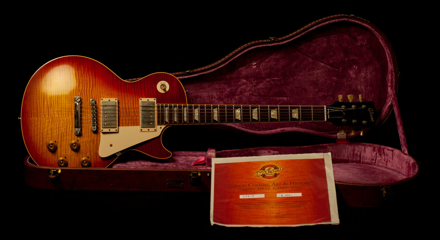 Gibson Les Paul Standard 1959 VOS Cherry Sunburst 2007 - Image 8