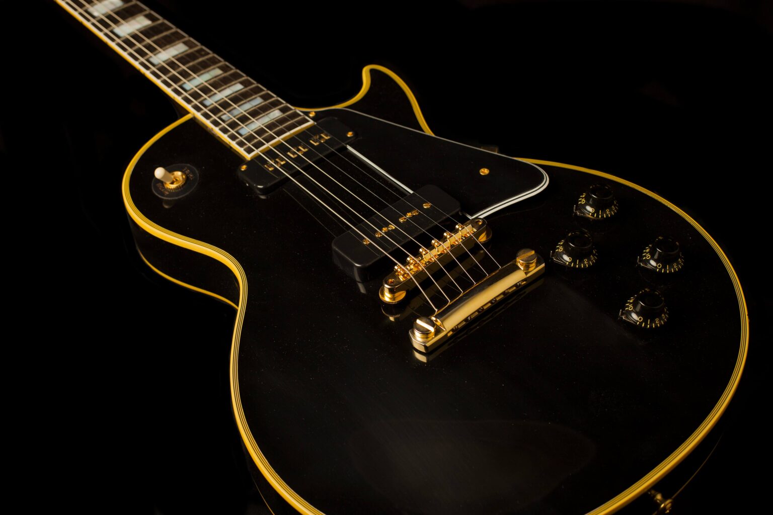Gibson Les Paul Custom 1954 VOS Ebony – Bild 4