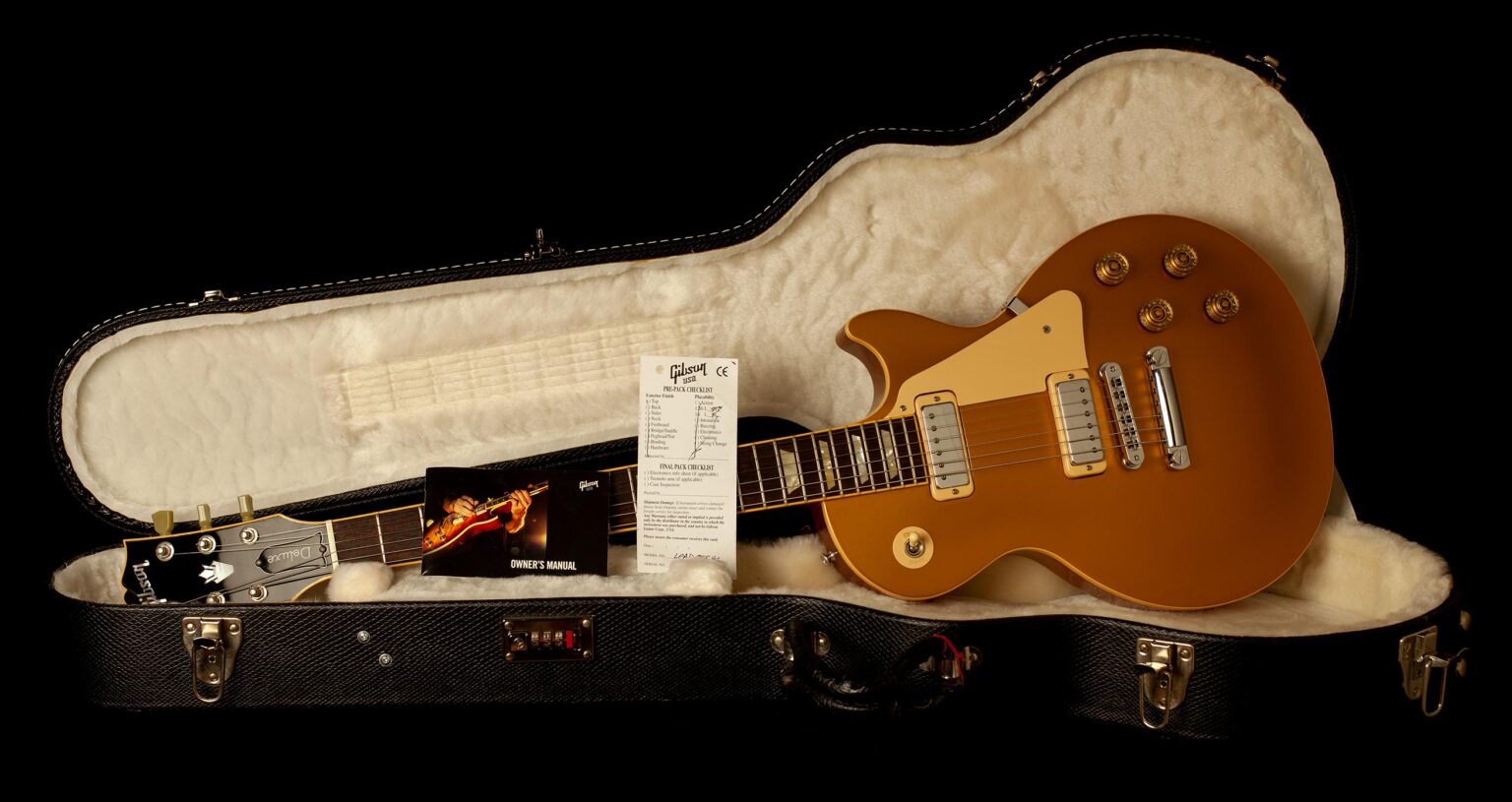 Gibson Les Paul Deluxe Goldtop 2007 - Image 7