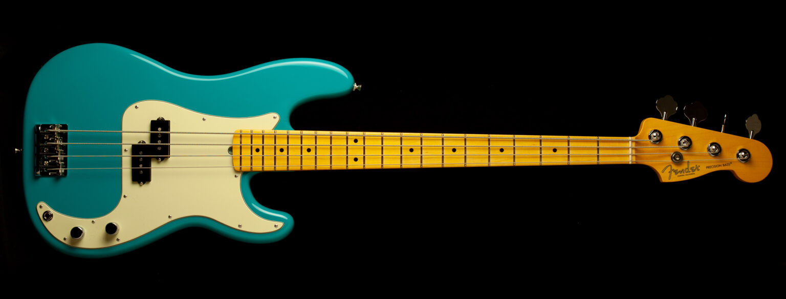 Fender Precision Bass American Professional II Miami Blue