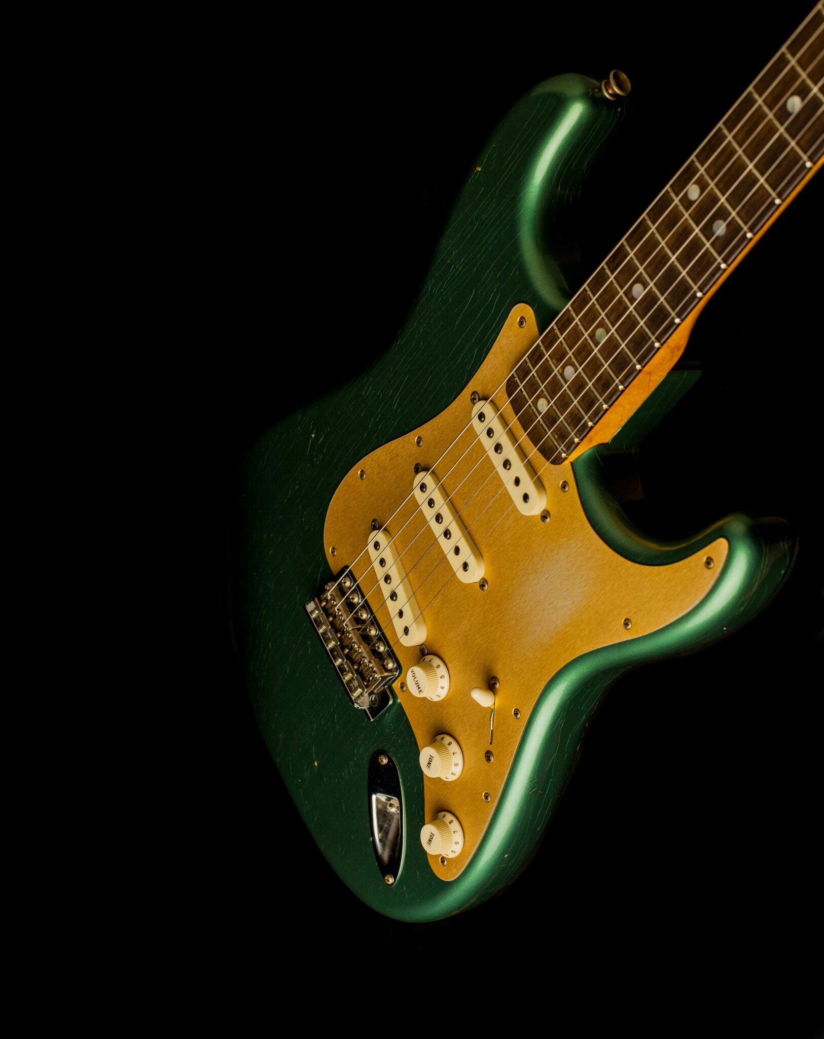 Fender Stratocaster Journeyman Relic Aged Sherwood Green Metallic Limited 2019 – Bild 7