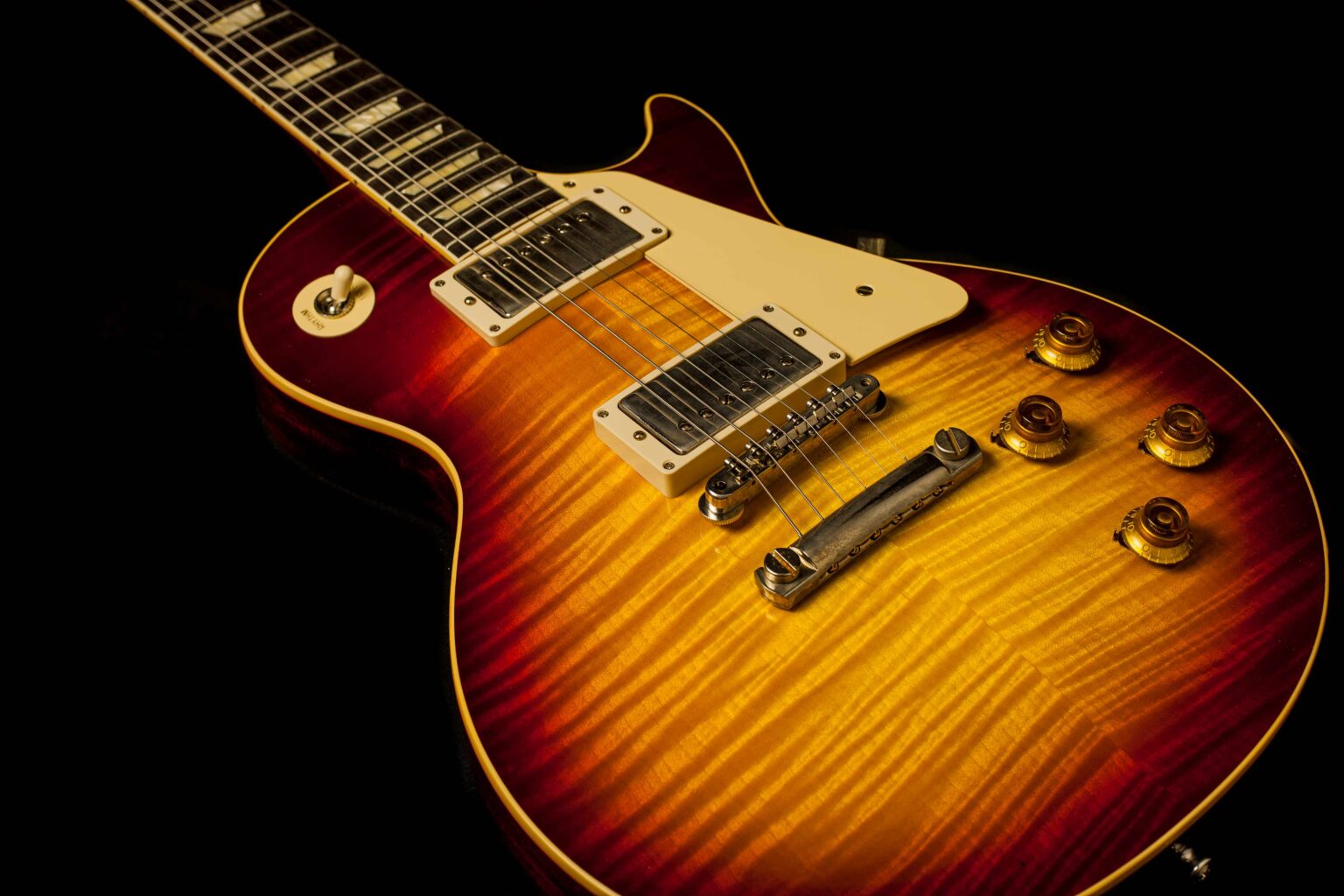Gibson Les Paul Standard 1960 VOS V1 Deep Cherry Sunburst 60th Anniversary "Cary" – Bild 6