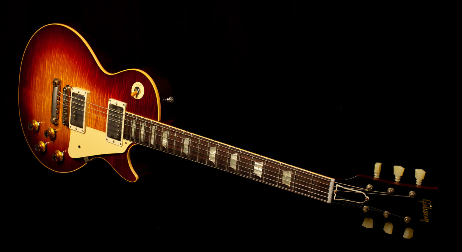 Gibson Les Paul Standard 1960 VOS V3 60th Anniversary Wide Tomato Burst "Rosa" – Bild 7