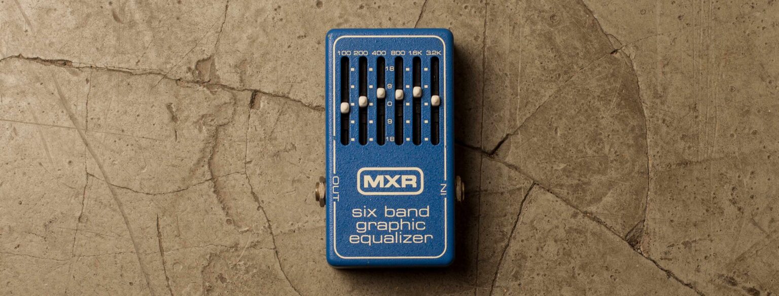 MXR M109 6 Band Graphic EQ 80's