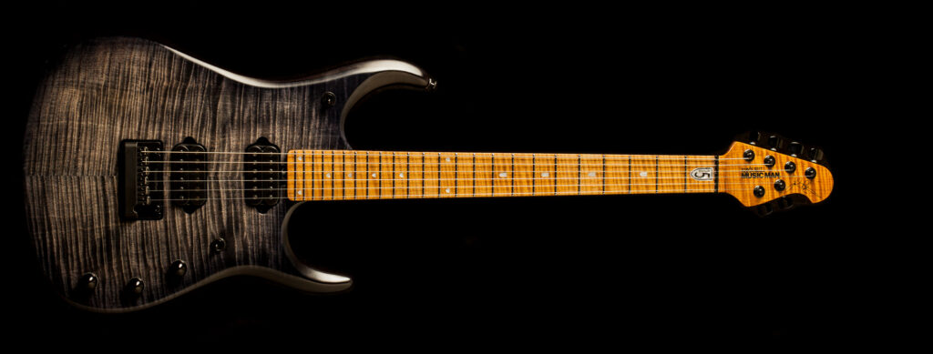 Music Man JP15 John Petrucci HH Trans Black Flame