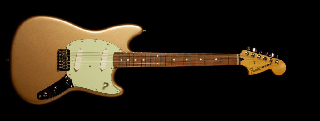 Fender Mustang Player Firemist Gold