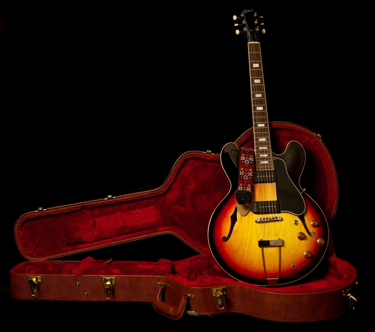Gibson ES-330 Slim Harpo "Lovell" Vintage Sunset Burst - Image 8