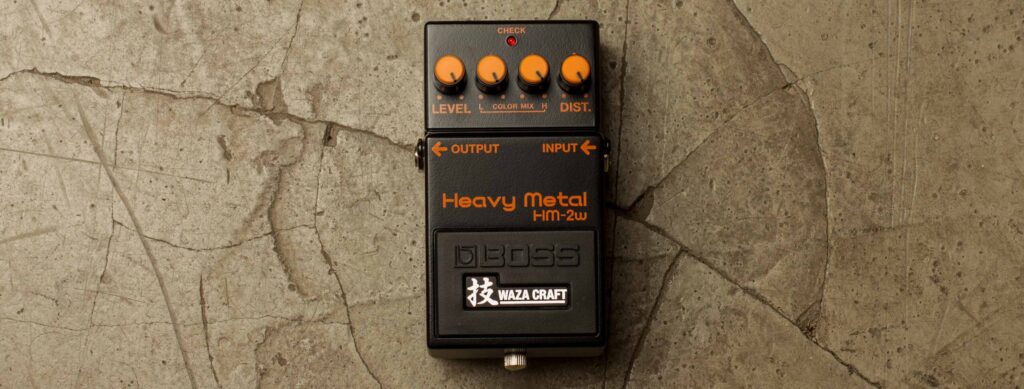 Boss HM-2W Heavy Metal Waza Craft