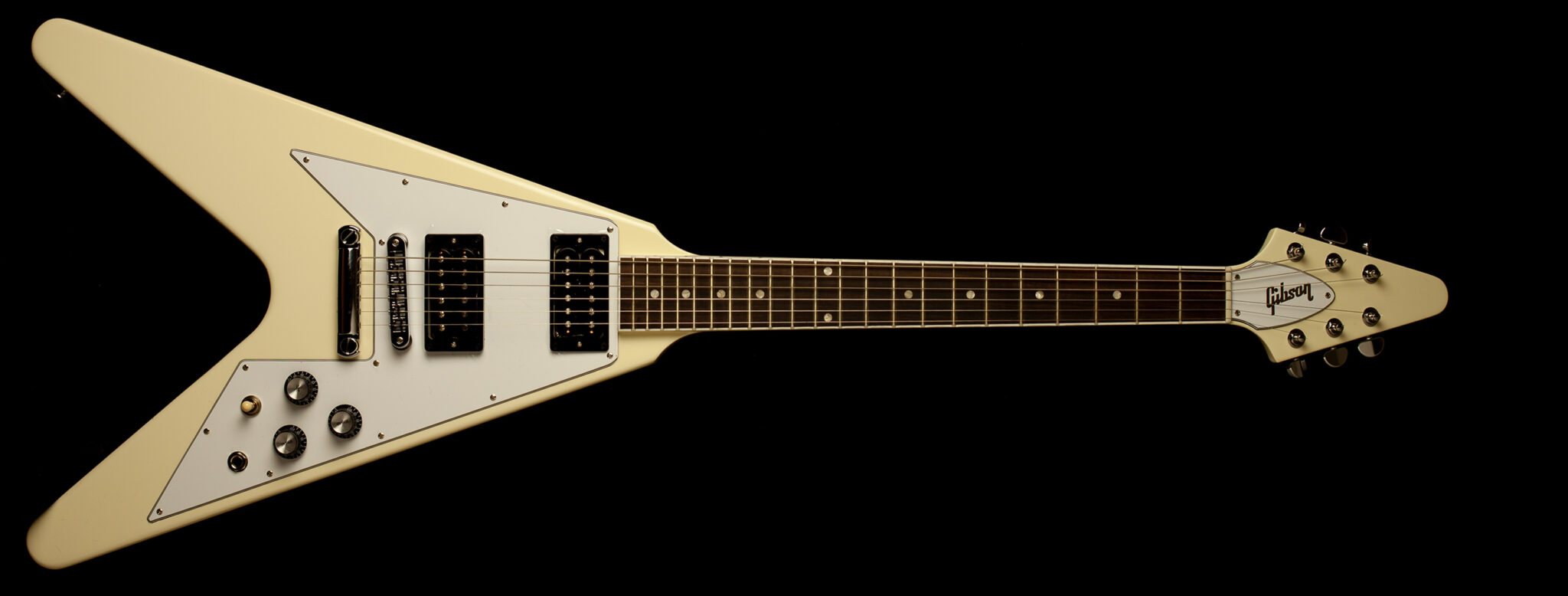 Gibson Flying V 70's Classic White Gitarren Total