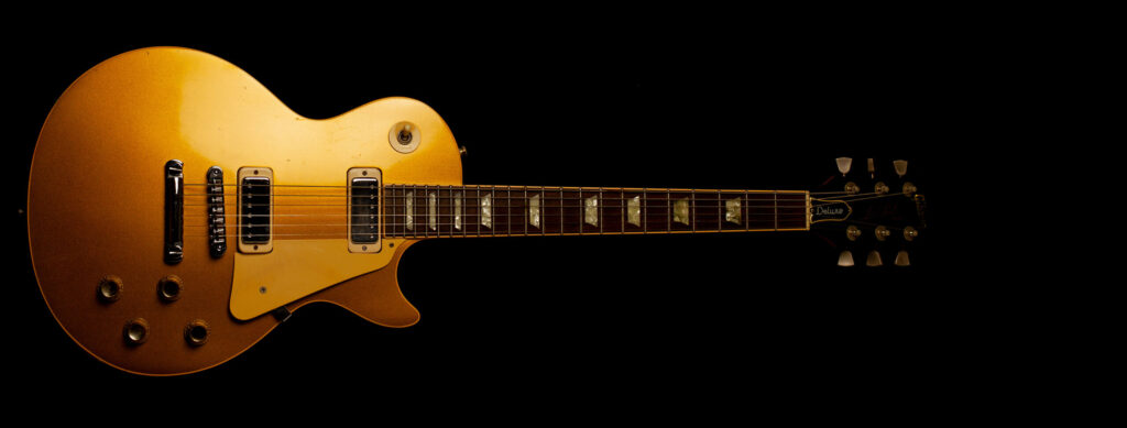 Gibson Les Paul Deluxe Goldtop 1977
