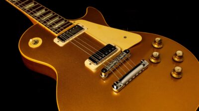 Gibson Les Paul Deluxe Goldtop 1977 – Gitarren Total