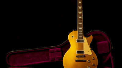1977年製？Gibson Les Paul Pro Goldtop A 1977 Gibson Les Paul