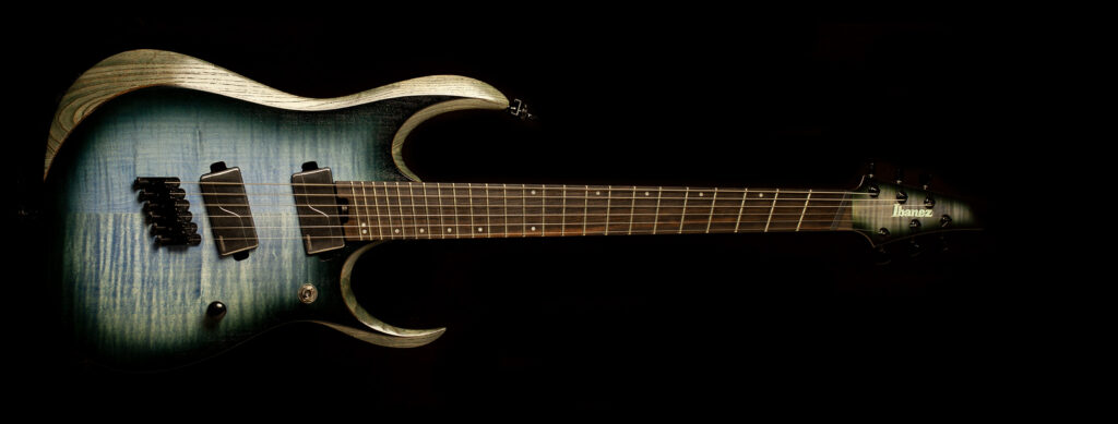 Ibanez RGD61ALMS-CLL Axion Label Cerulean Blue Burst