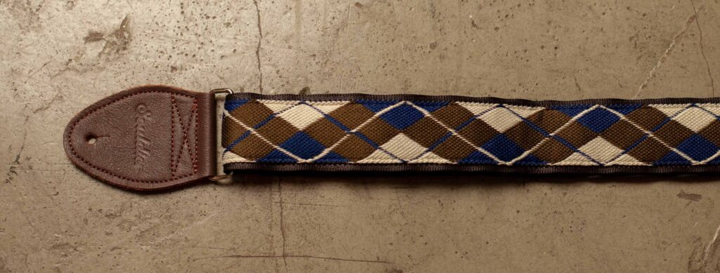 Souldier Strap Argyle Brown/White/Navy