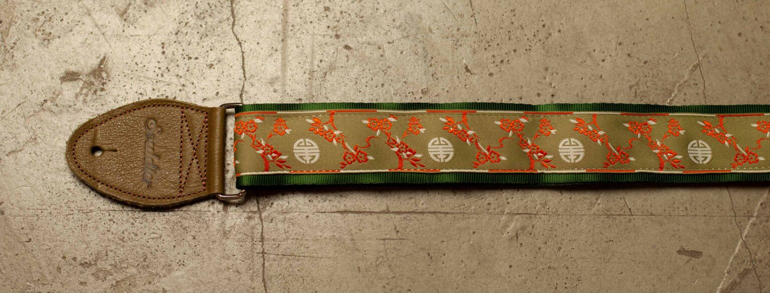 Souldier Strap Cherry Blossom Orange/White on Olive