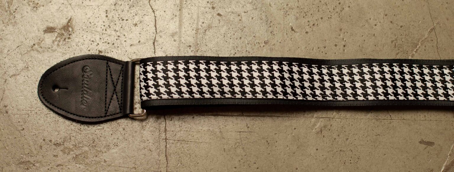 Souldier Strap Houndstooth Black/White