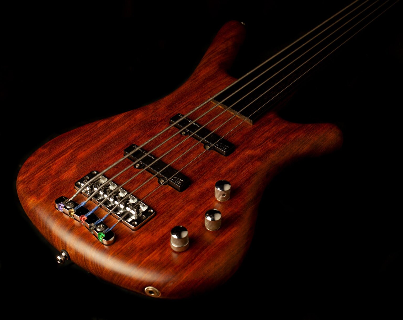 Warwick Teambuilt Pro Series Corvette 5-String Fretless 2000 - Image 6