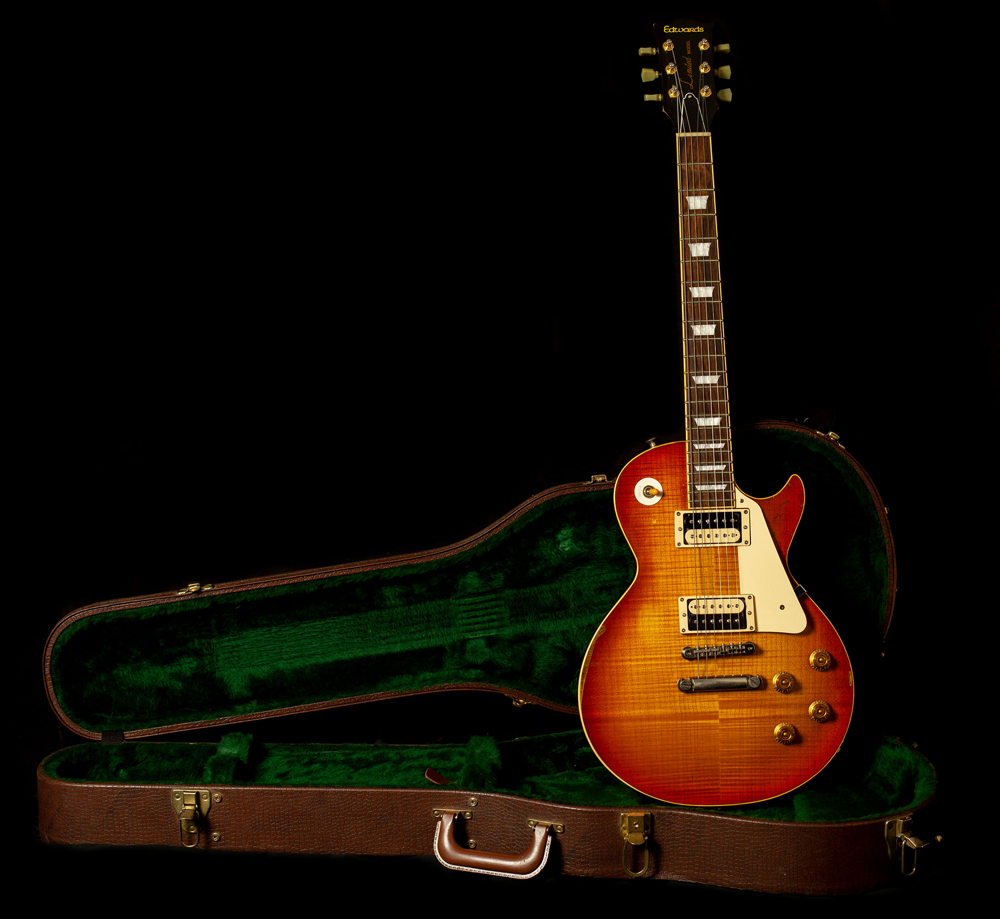 Edwards E-LP-112 LTS/RE Vintage Honey Burst 2008 - Gitarren
