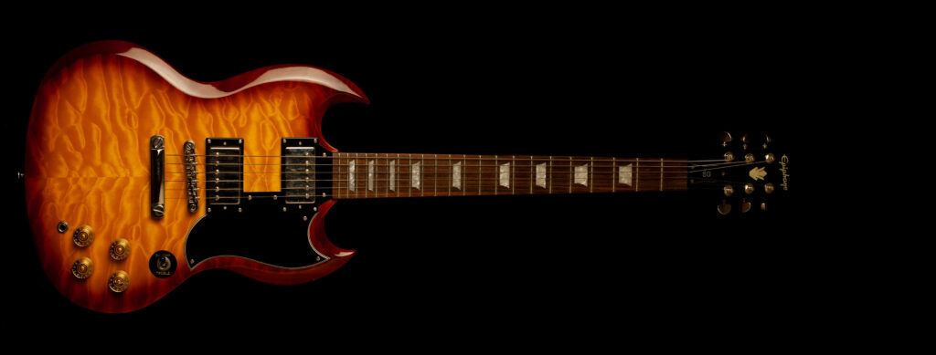 Epiphone SG G-400 Limited Edition Quilt 2009