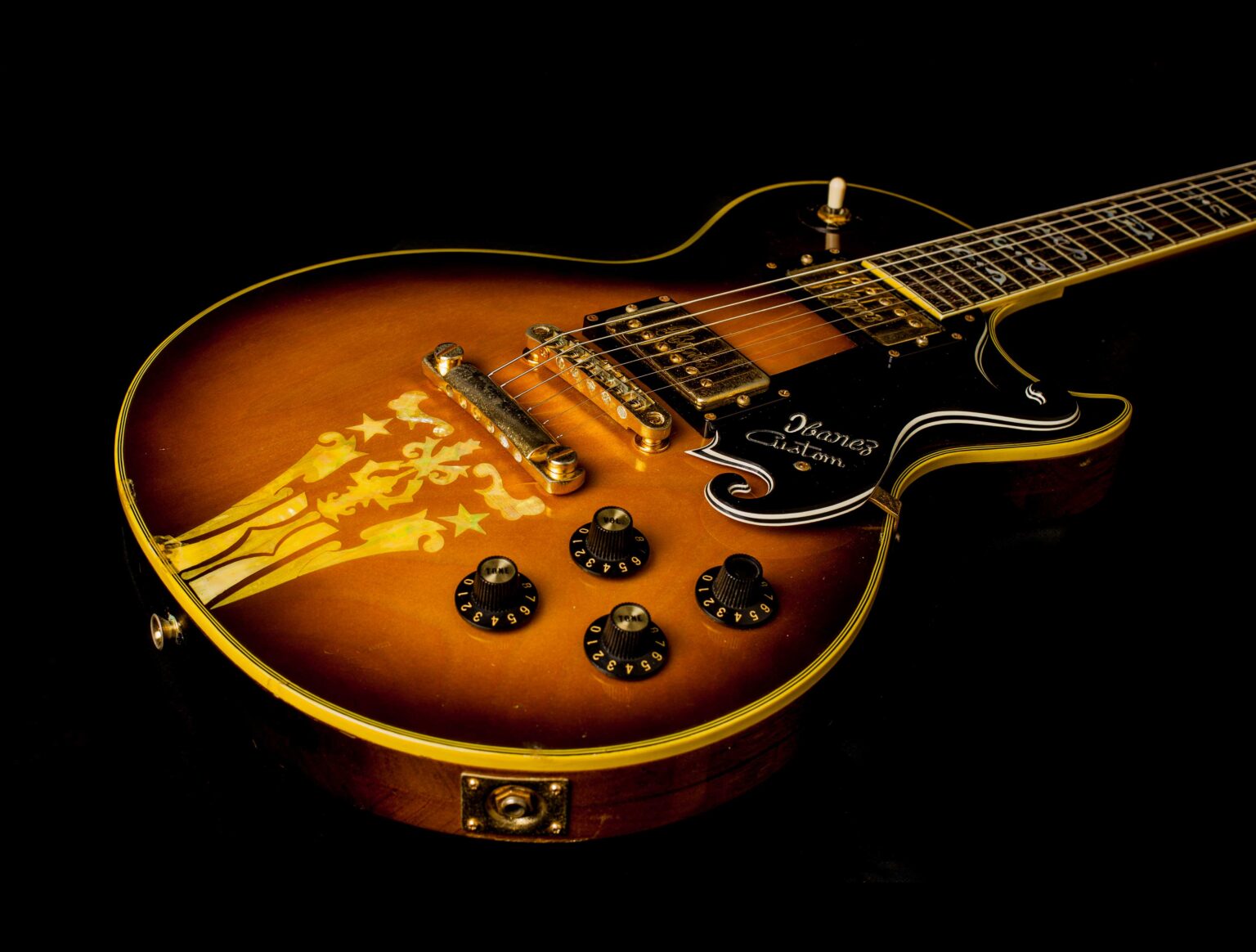 Ibanez Custom Agent 2405 Tobacco Sunburst – Bild 6