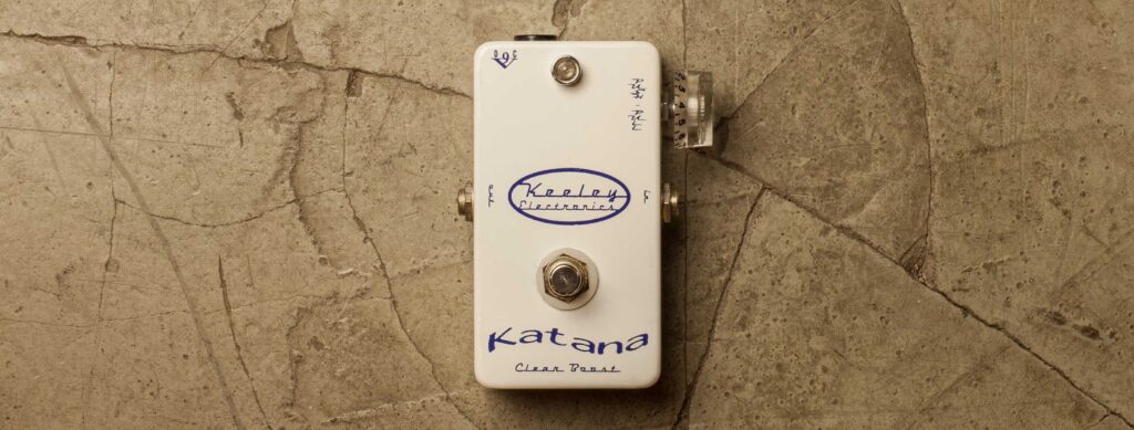 Keeley Katana Clean Boost Pre-Owned