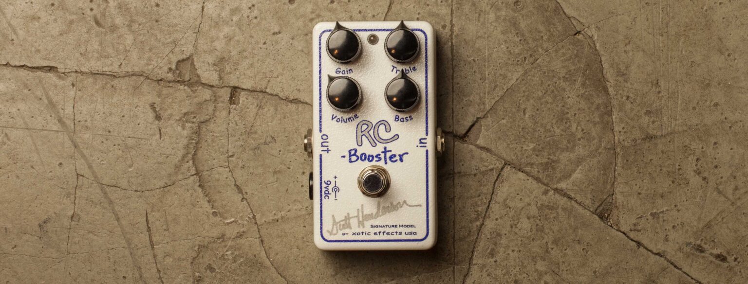 Xotic RC-Booster Scott Henderson Pre-Owned