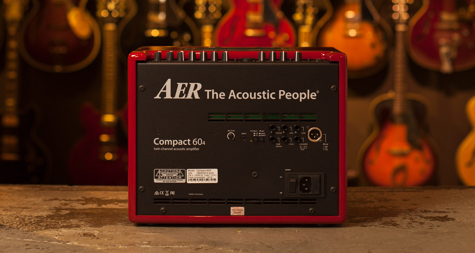 AER Compact 60 Limited Edition Red – Bild 2