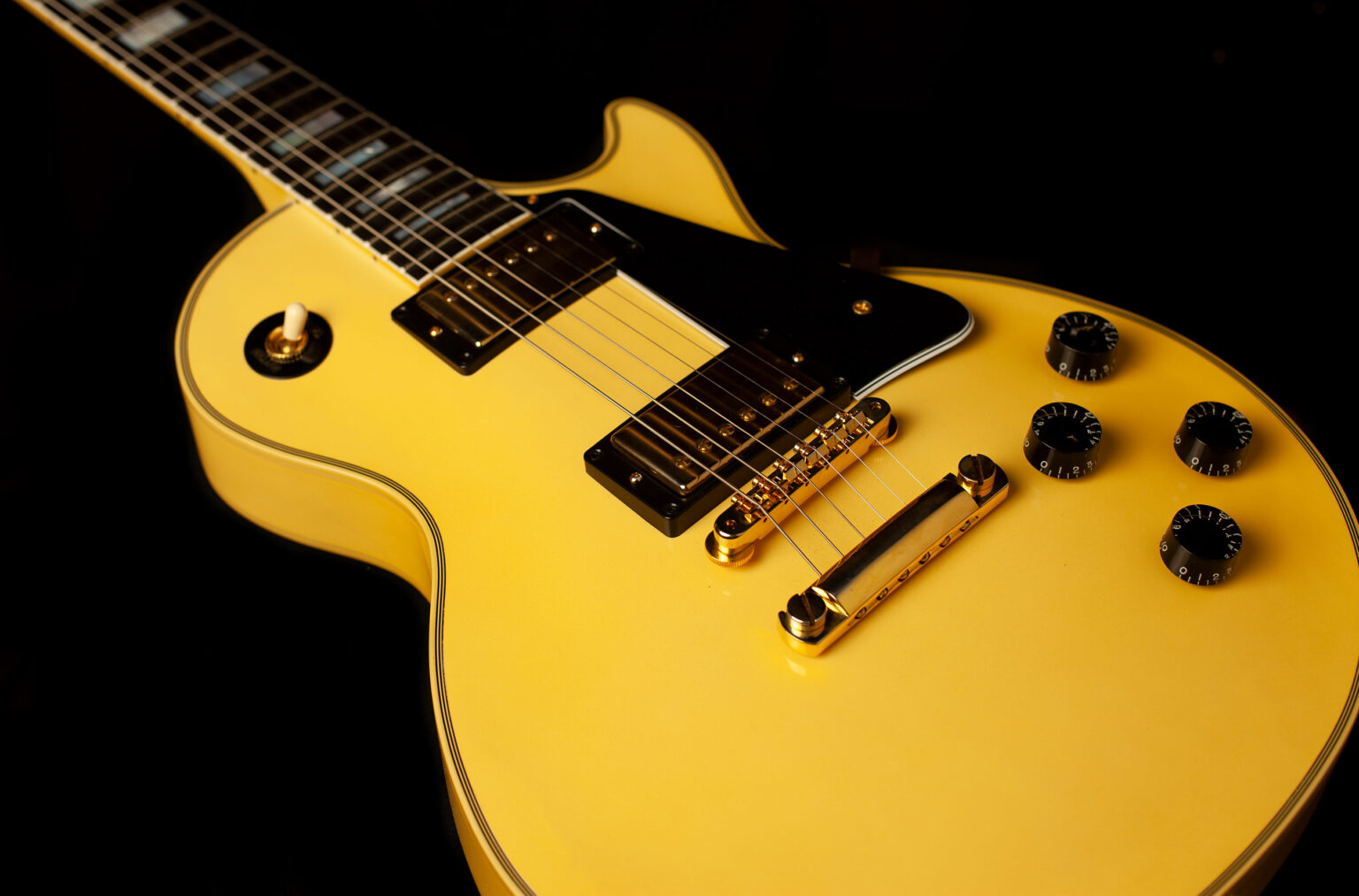 Gibson Les Paul Custom VOS Rhoads White Made to Measure - Image 6