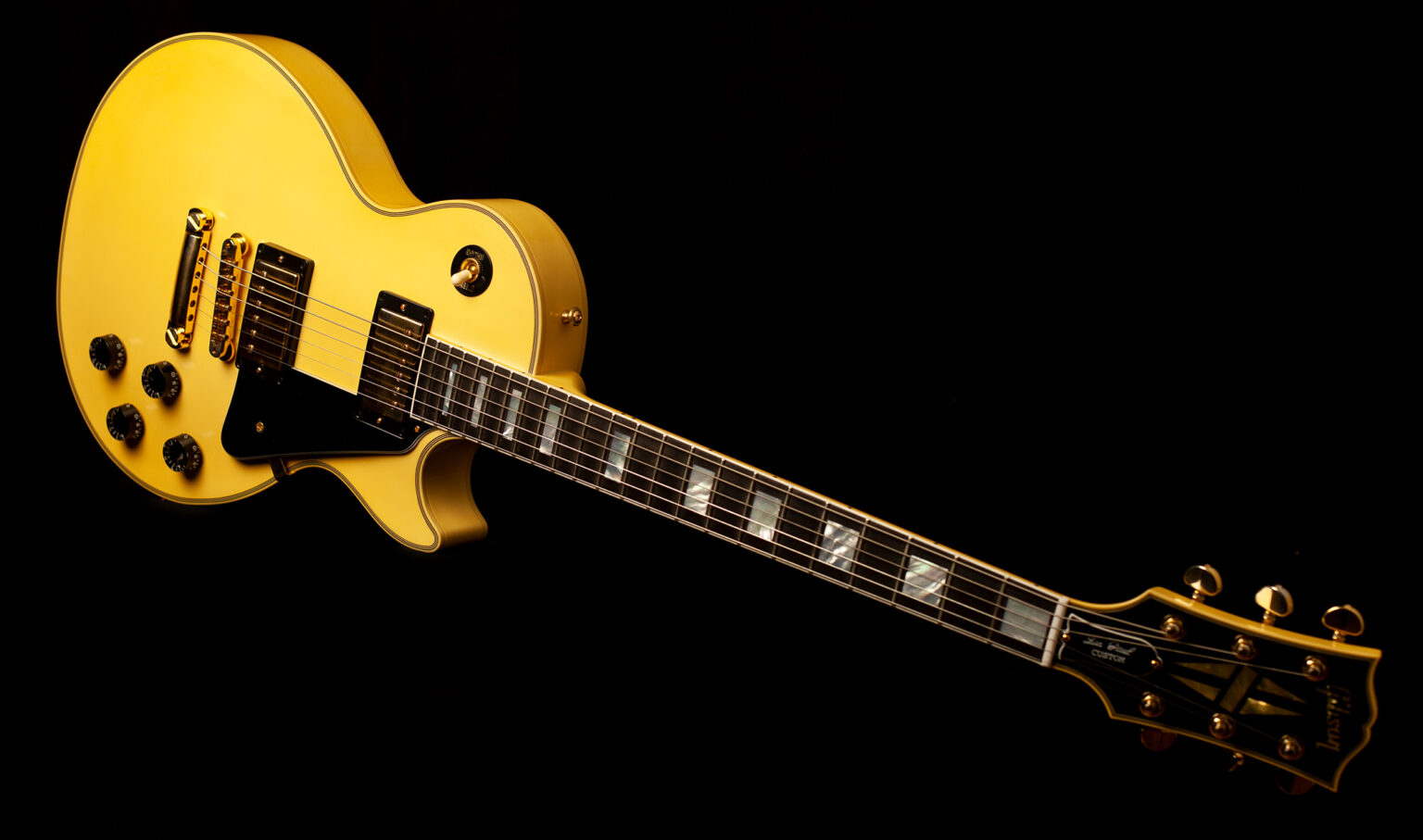 Gibson Les Paul Custom VOS Rhoads White Made to Measure - Image 8
