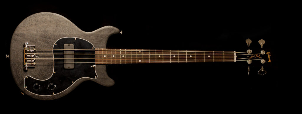 Gibson Les Paul Junior Tribute DC Bass Worn Ebony