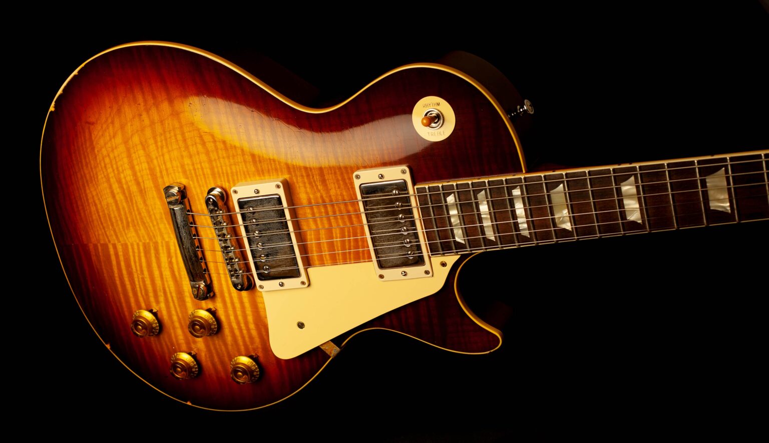 Gibson Les Paul Standard 1959 Cherry Teaburst Light Aged Murphy Lab "Hailey" – Bild 7