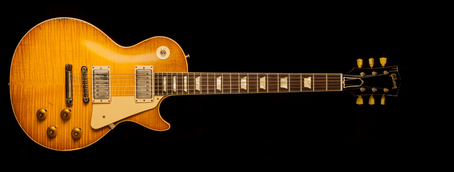 Gibson Les Paul Standard 1959 Lemon Burst Ultra Heavy Aged Murphy Lab