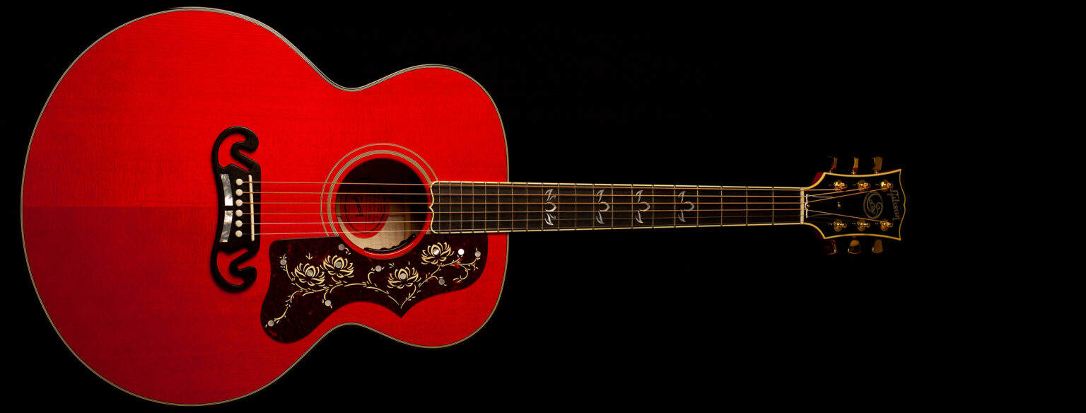 Gibson SJ-200 Orianthi Cherry
