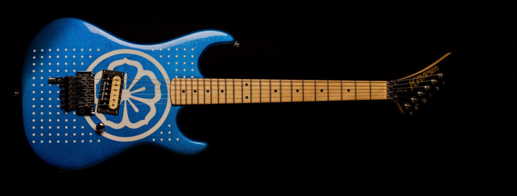 Kramer Baretta "White Lotus" Candy Blue