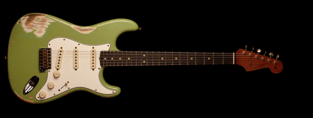 Fender Stratocaster '63 Faded Sweet Pea Green Heavy Relic