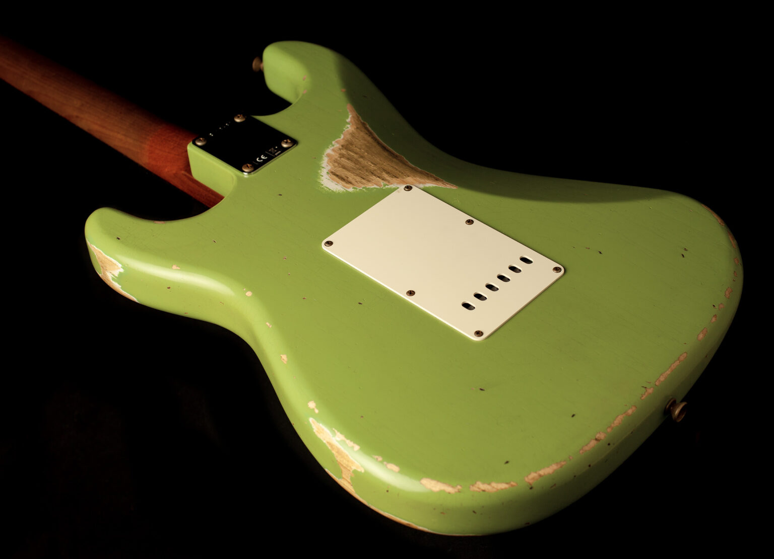 Fender Stratocaster '63 Faded Sweet Pea Green Heavy Relic – Bild 6