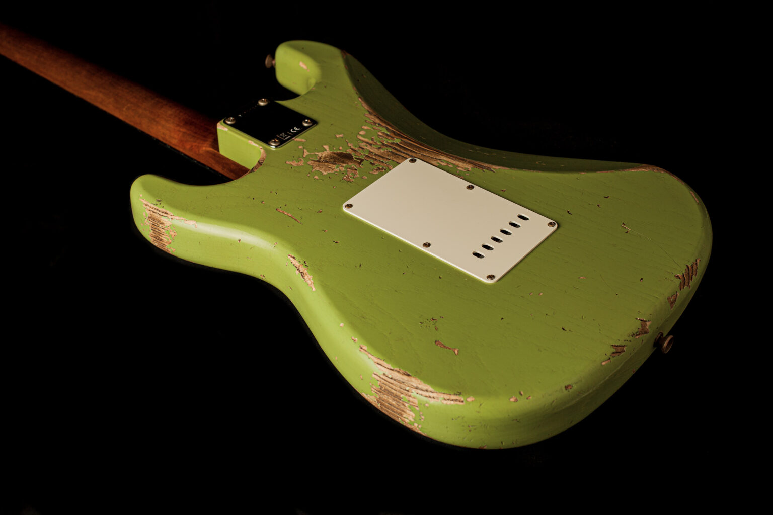 Fender Stratocaster '63 Faded Sweet Pea Green Heavy Relic – Bild 6