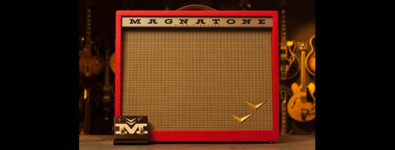 Magnatone Panoramic Stereo Combo HiWatt Red
