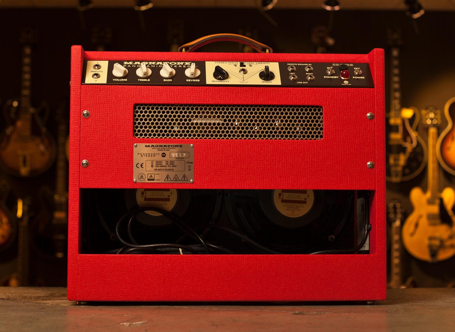 Magnatone Panoramic Stereo Combo HiWatt Red – Bild 2