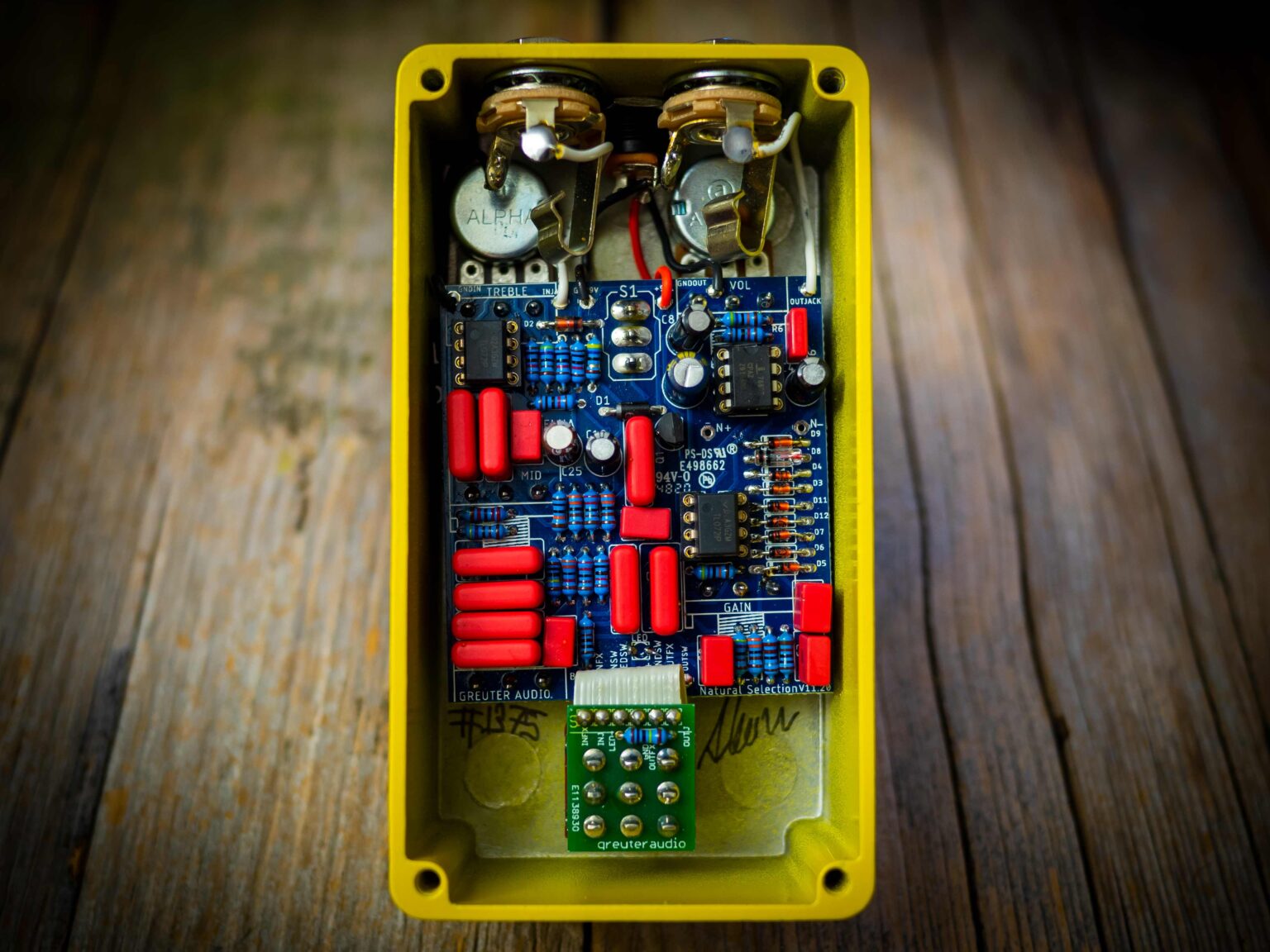 Greuter Audio Natural Selection Black on Yellow – Bild 3