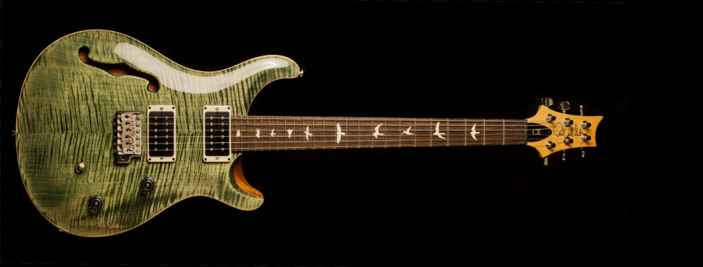 PRS CE 24 Semi-Hollow Trampas Green