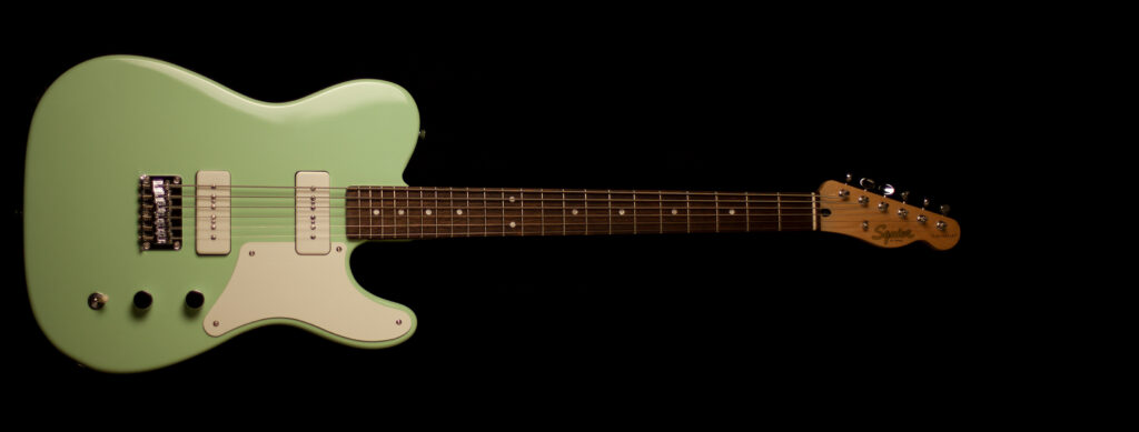 Squier Baritone Cabronita Telecaster Surf Green