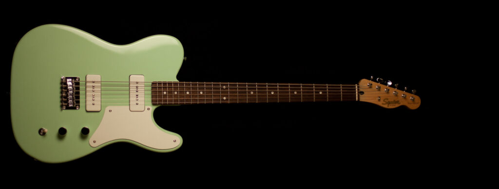 Squier Baritone Cabronita Telecaster Surf Green