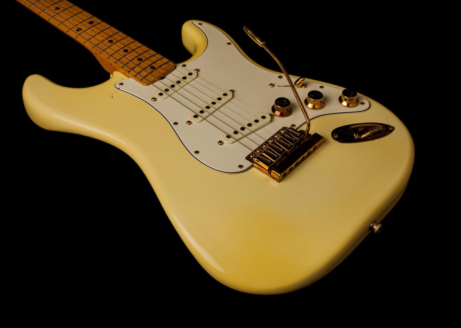Fender Stratocaster "The Strat" Olympic White 1981 – Bild 6