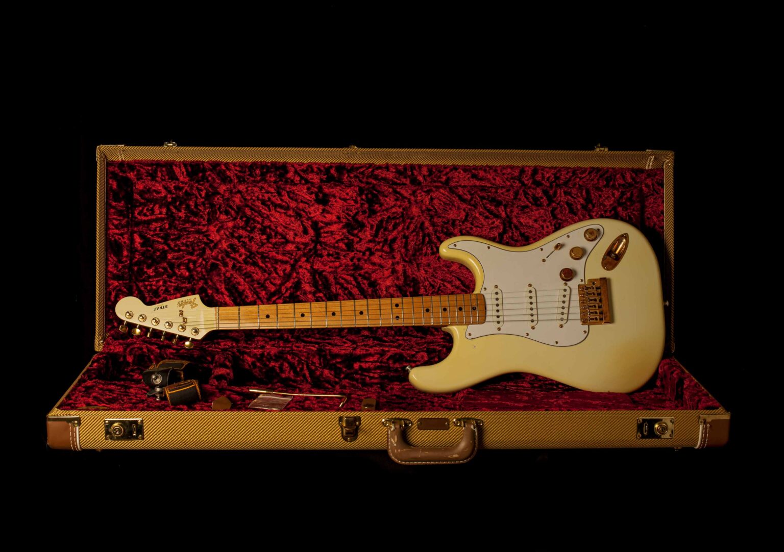 Fender Stratocaster "The Strat" Olympic White 1981 – Bild 9
