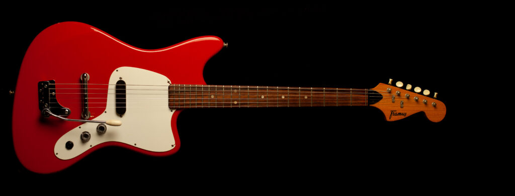 Framus Junior 6  Modell 10080 Rot 1973