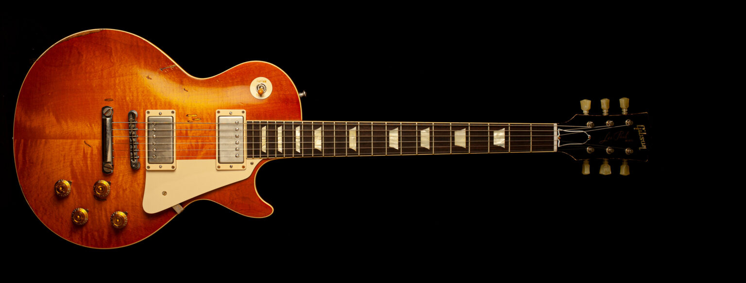 Gibson Les Paul Standard 1960 Heavy Aged Sunrise Tea Burst "Theresa" 2014